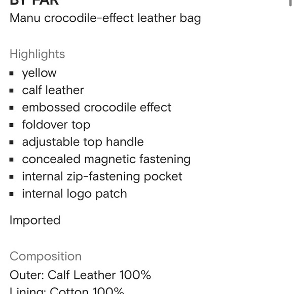 NWOT BY FAR Manu shoulder bag - olive - Picture 14 of 15